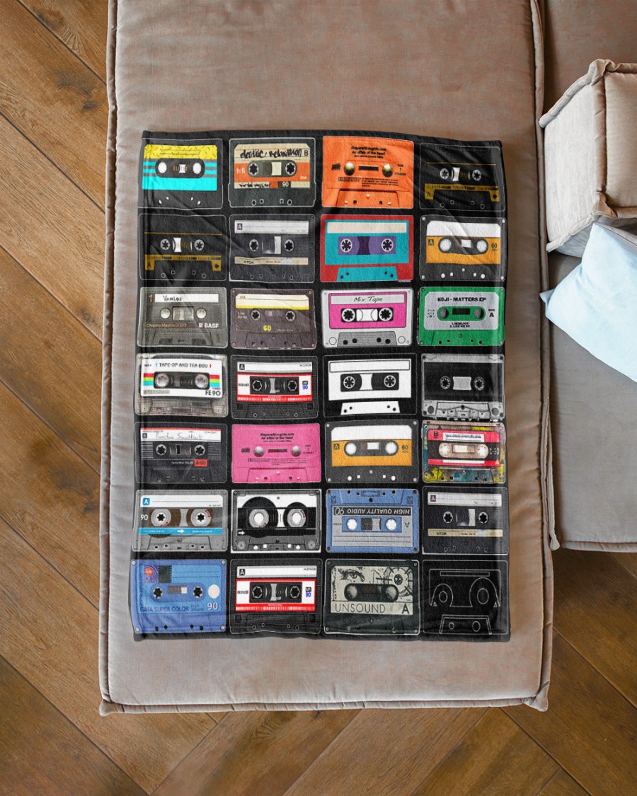 Cassette tapes blanket