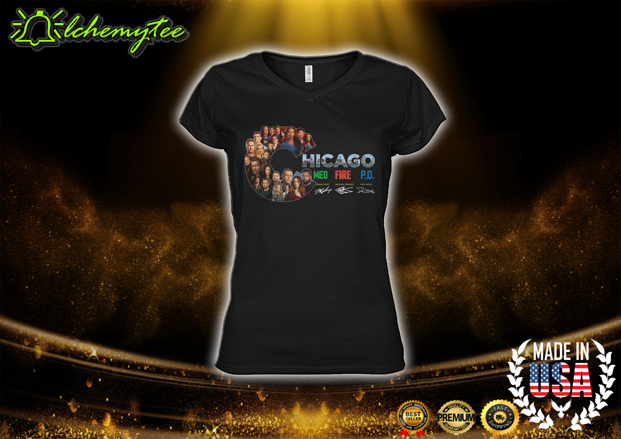 Chicago med fire pd signatures shirt 3