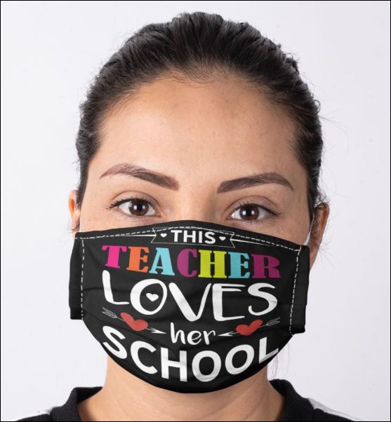 This teacher loves her school anti pollution face mask - maria