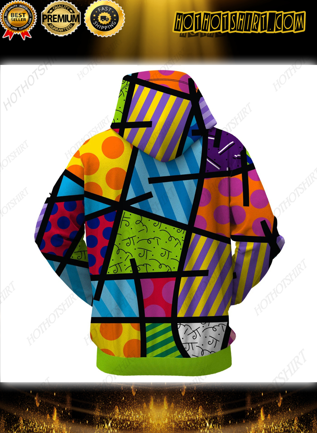 Color Landscape Hoodie 1