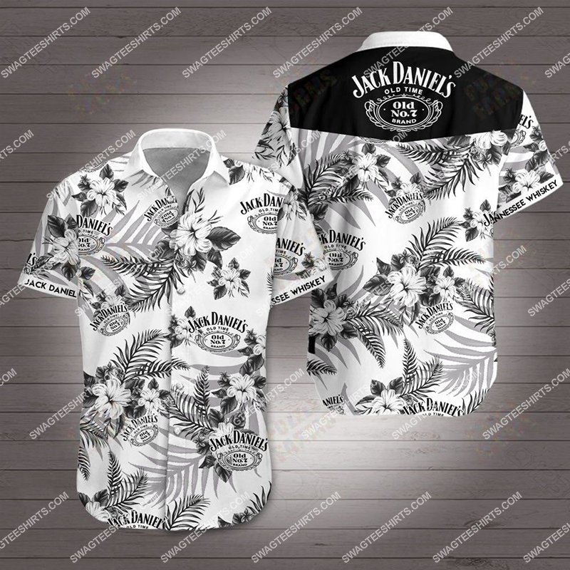 [highest selling] jack daniels old time all over print hawaiian shirt - maria