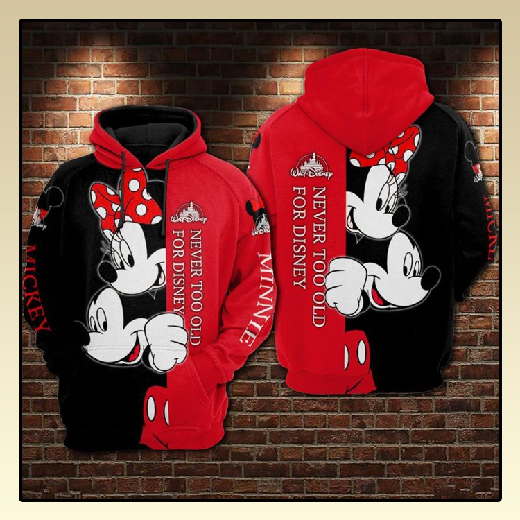 Mickey and Minnie TR hoodie3