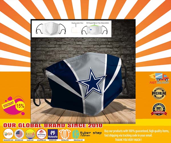 Dallas Cowboys face mask - LIMITED EDITION 3