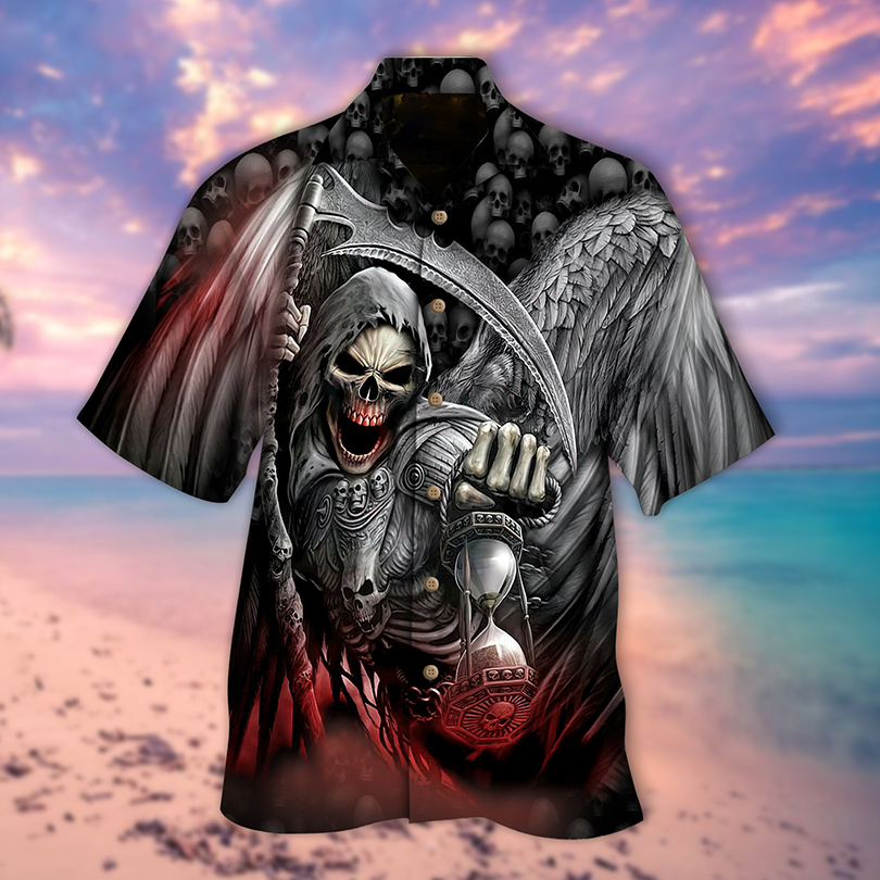 Death scythe hawaiian shirt