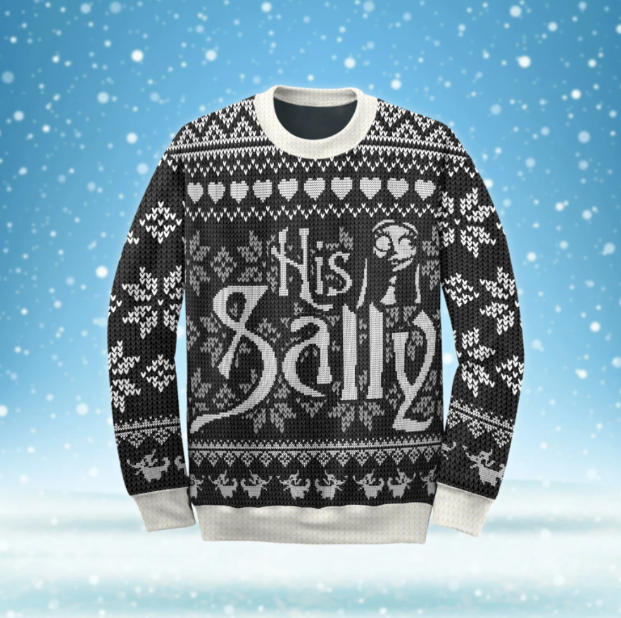 His Sally ugly sweater
