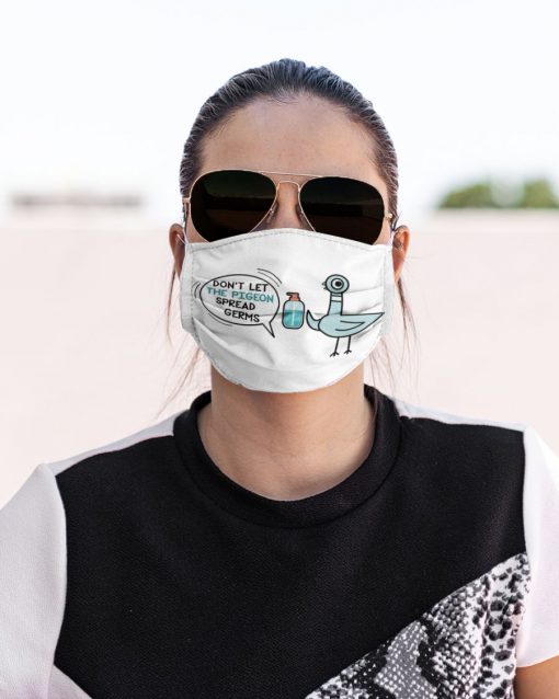 Dont-let-the-pigeon-spread-germs-face-mask-girl-with-glasses