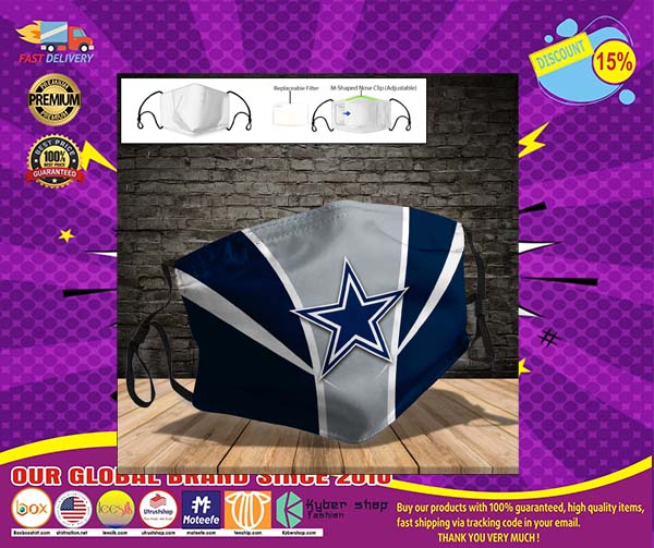 Dallas Cowboys face mask - LIMITED EDITION 1