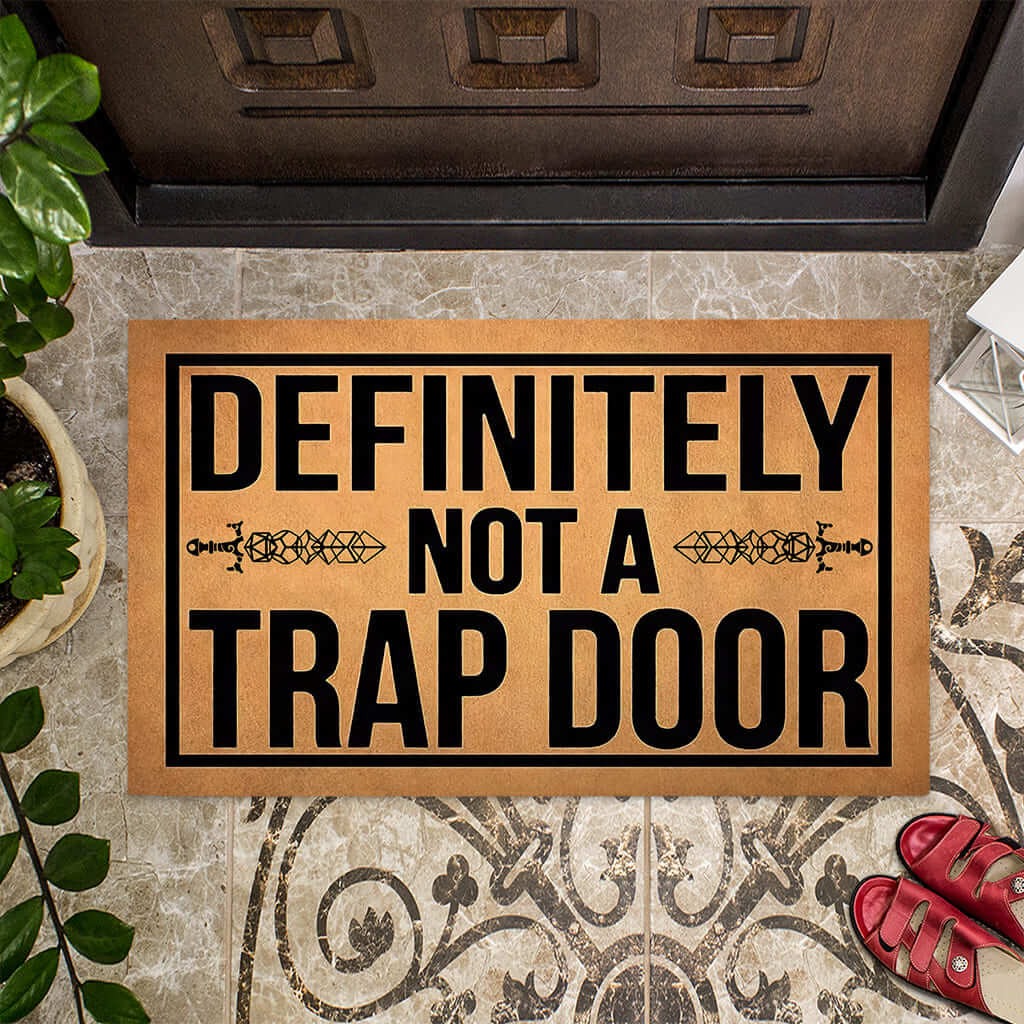 Dungeons and Dragons Definitely not a trap door Doormat2