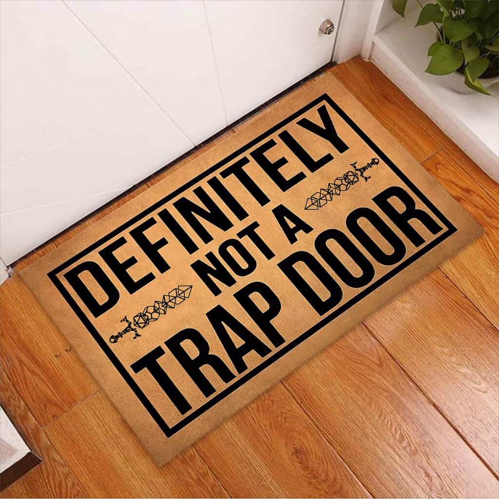 Dungeons and Dragons Definitely not a trap door Doormat3