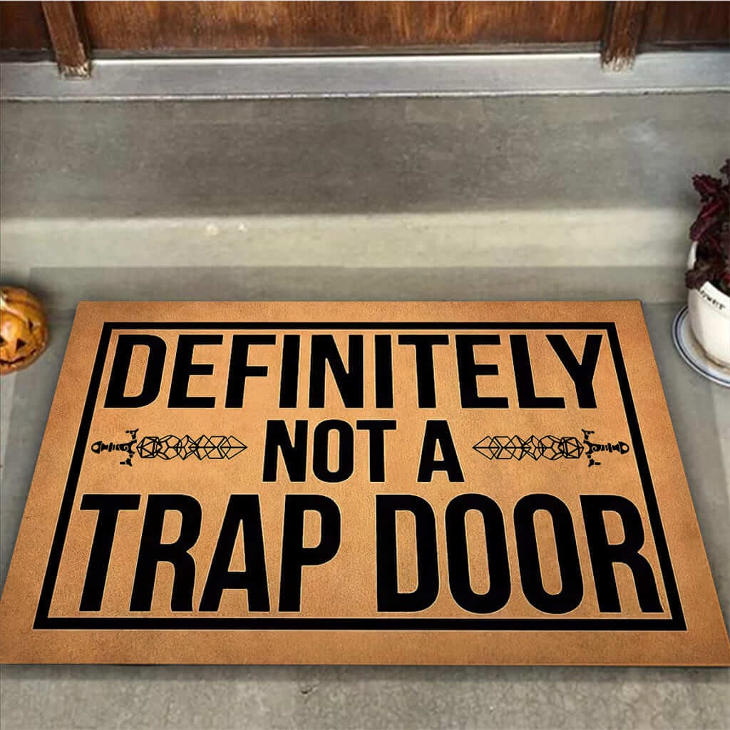 Dungeons and Dragons Definitely not a trap door Doormat4
