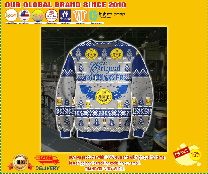 Marke original oettinger ugly christmas sweater 1