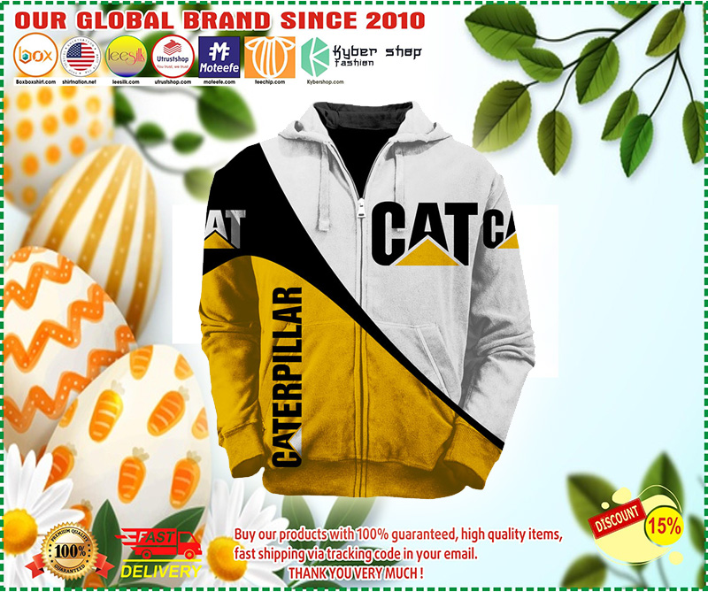 Caterpillar 3d full print hoodie and zip hoodie