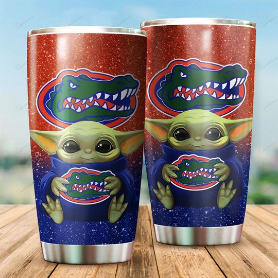 Florida Gators Baby Yoda Tumbler