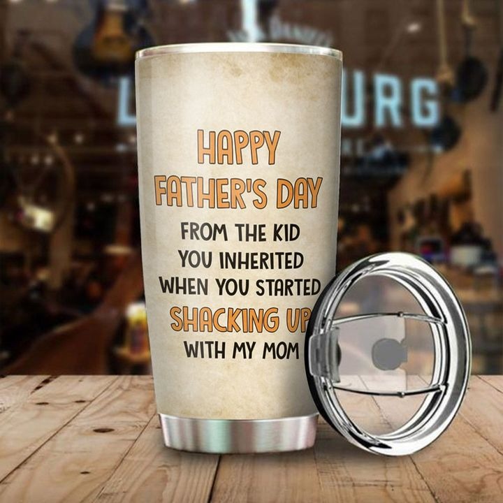Even thought i'm not from your sack i know you've still got my back happy father's day tumbler - Hothot 110621