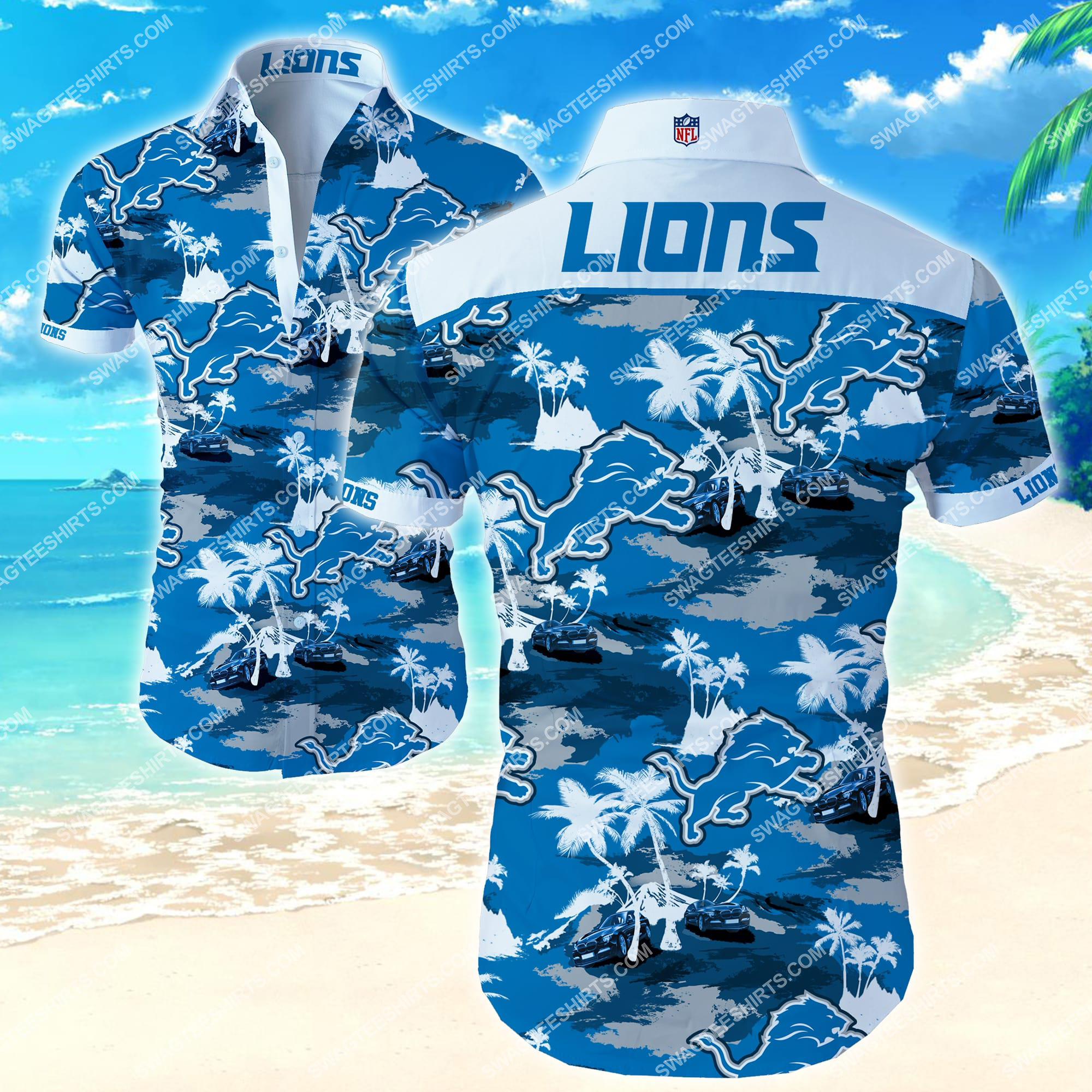 [highest selling] national football league detroit lions team hawaiian shirt – maria