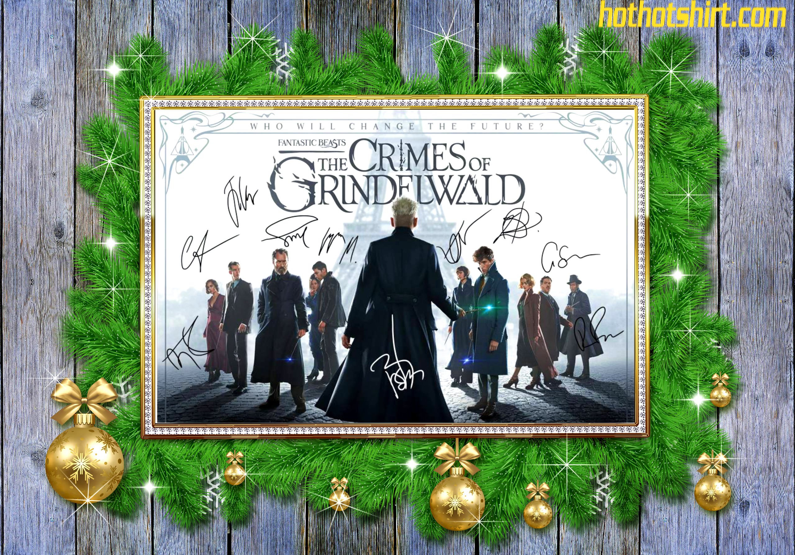 Fantastic beasts the crimes of grindelwald signature poster