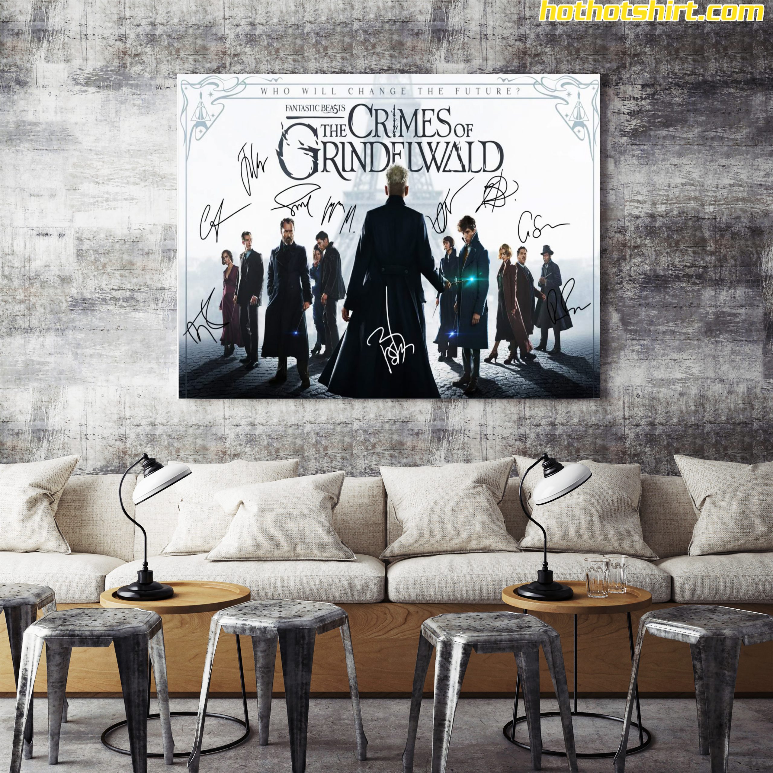 Fantastic beasts the crimes of grindelwald signature poster