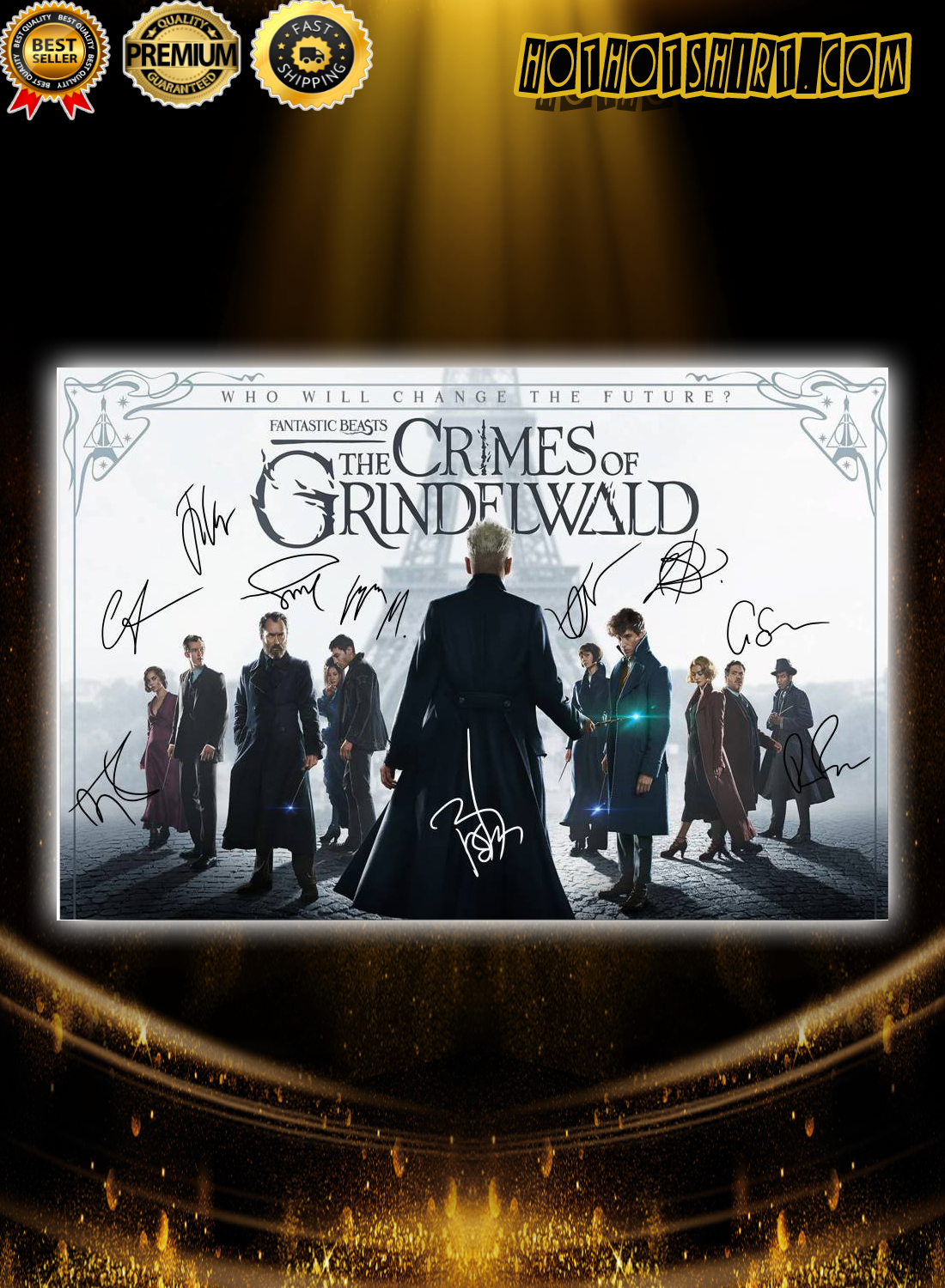 Fantastic beasts the crimes of grindelwald signature poster