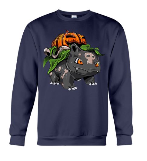 Pokemon Bulbasaur pumpkin sweater