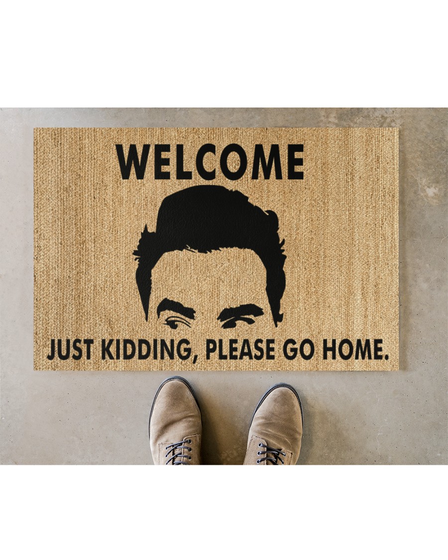Welcome just kidding please go home doormat 3