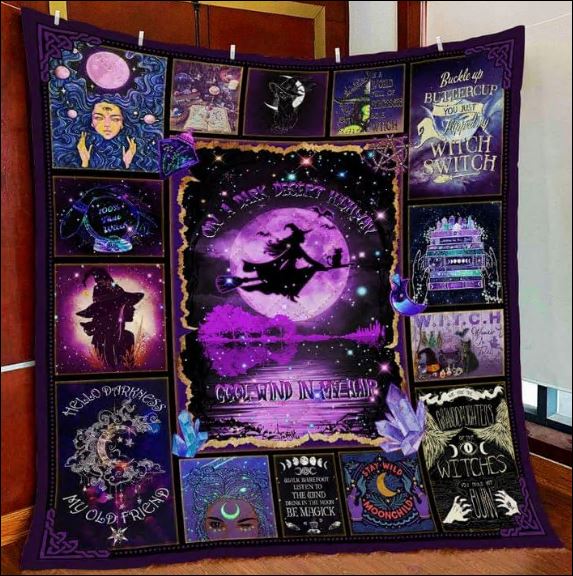 Witch on a dark desert highway cool wind in my hair 3D quilt – dnstyles