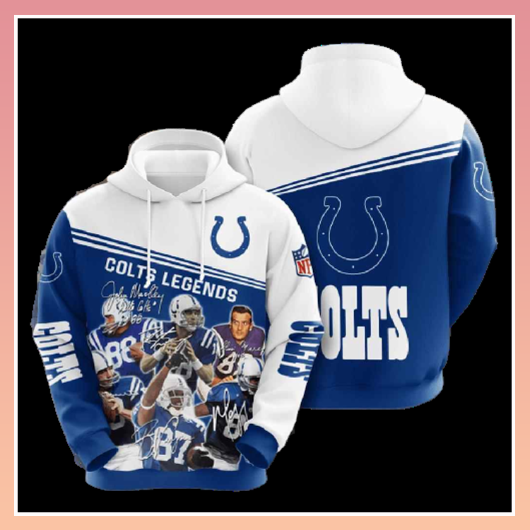 Indianapolis colts legends  3d over print hoodies – LIMITED EDITION