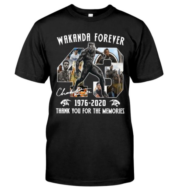 Wakanda Forever 43 thank t shirt