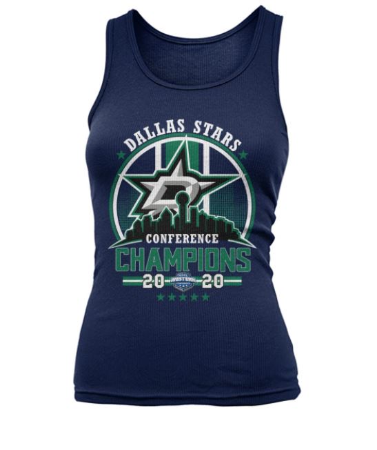 Dallas Stars Conference champions tank top