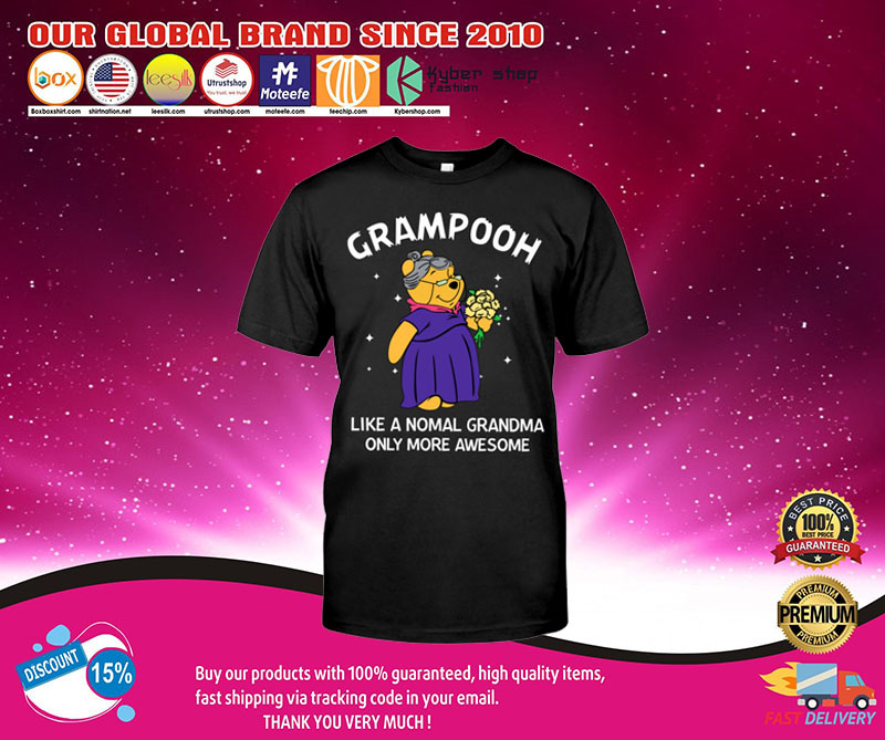 Grampooh like a nomal grandma only more awesome shirt2