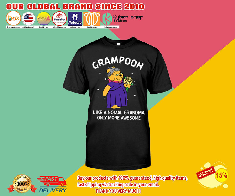 Grampooh like a nomal grandma only more awesome shirt3