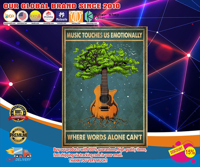 Guitar music touches us emotionally where words alone can't poster1