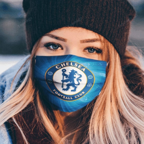 Chelsea football club anti pollution face mask - maria
