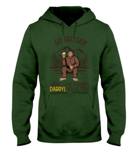 Go outside Darryl hoodie