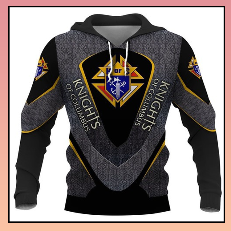 Knights of columbus 3d over print hoodie – LIMITED EDITION