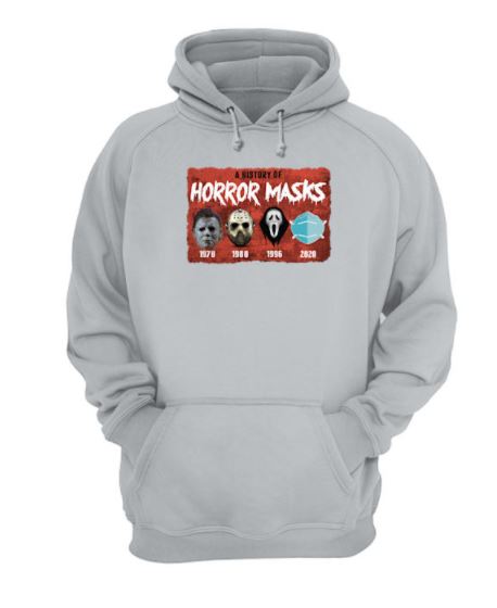 History horror masks hoodie