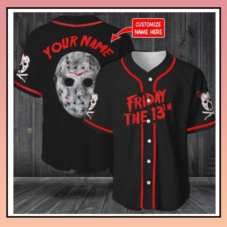 23-Jason Voorhees Friday the 13th Jersey Baseball (3)