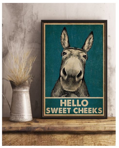 Donkey sweet cheeks poster 2