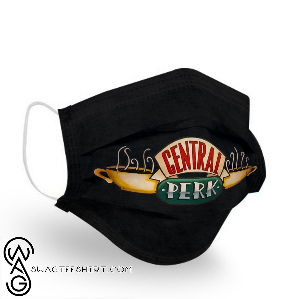 Friends television series central perk anti pollution face mask - maria