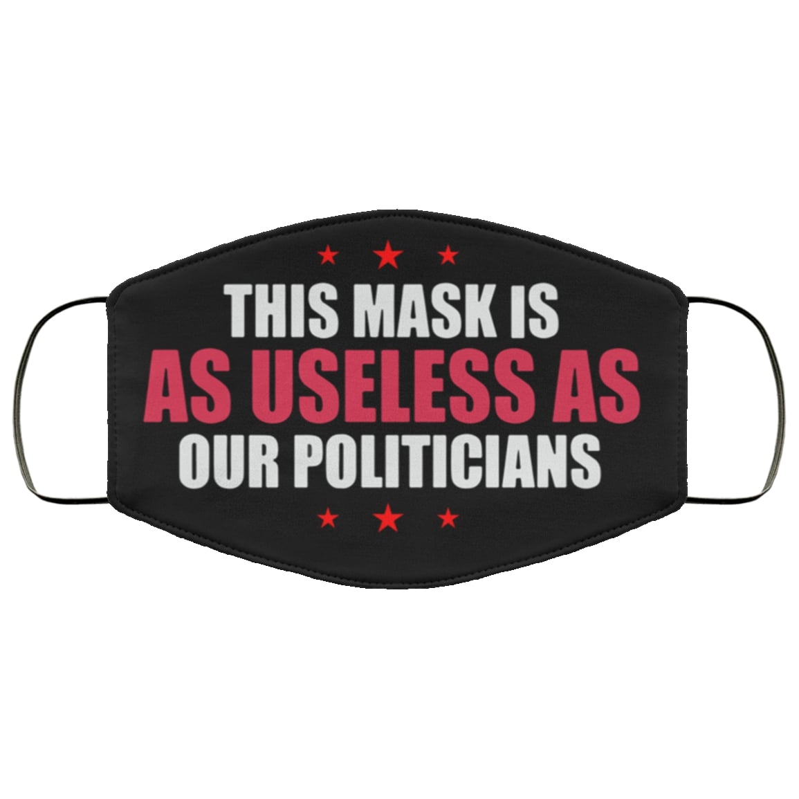 This mask is as useless as our politicians anti pollution face mask - maria