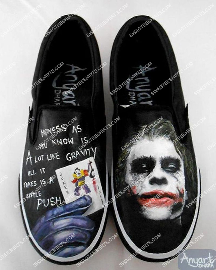 joker movie all over print slip on shoes 2(1)