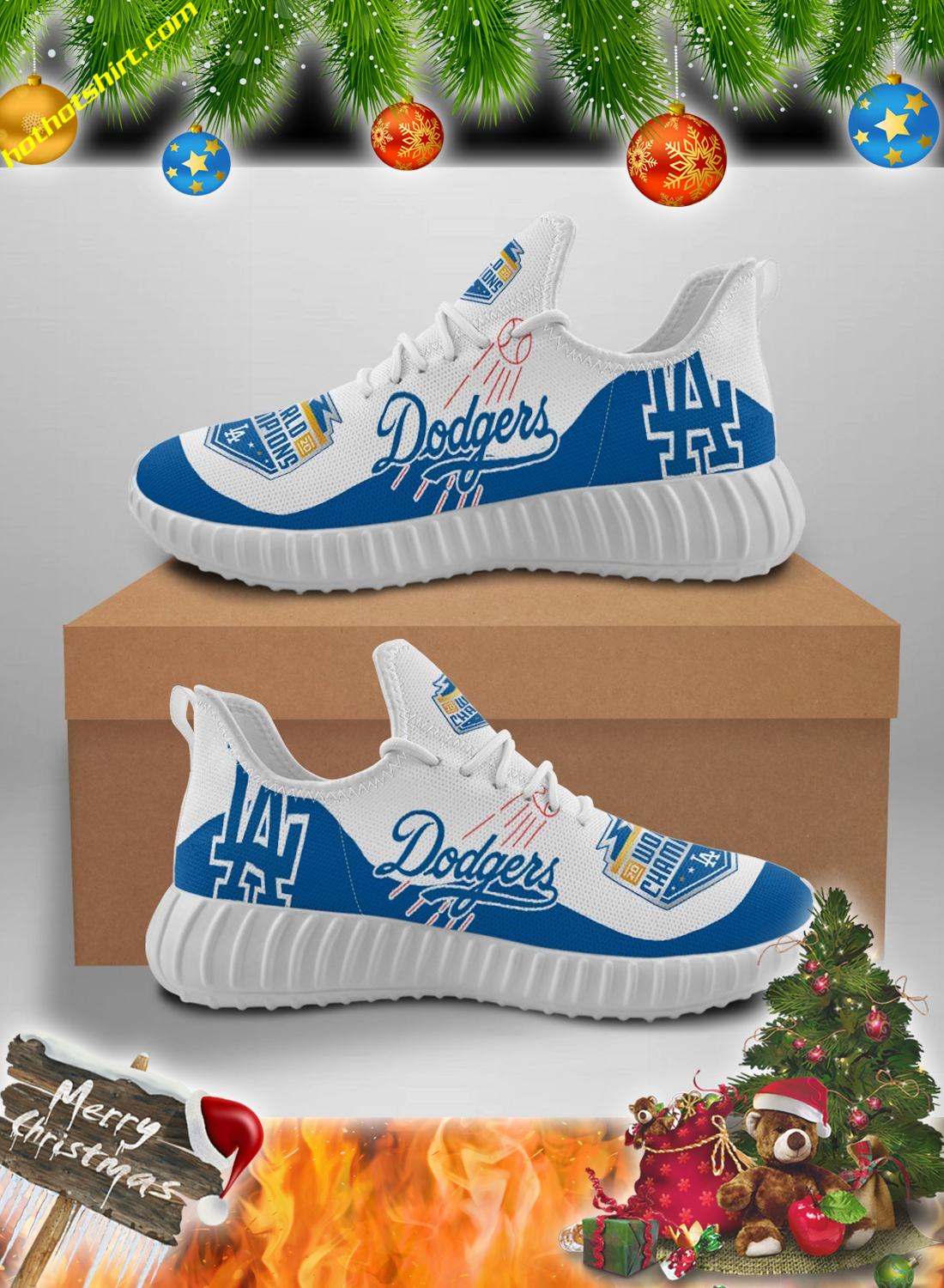 Los angeles dodgers 2020 world series champions sneaker – Hothot 041120