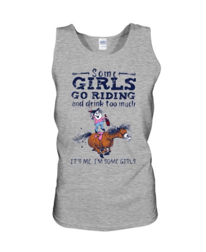 Girls riding drink tank top