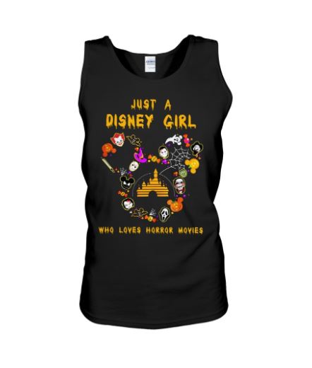 Disney girls horror tank top