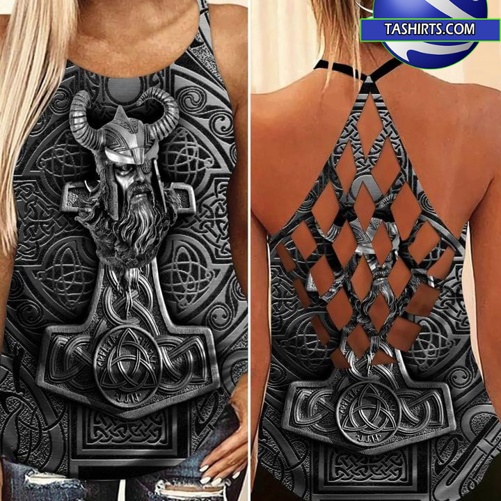 Viking Stronger Odin camisole cross tank top – Hothot 280521