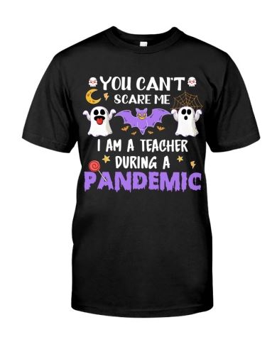 Ghost cant scare teacher pandemic t shirt, hoodie, tank top