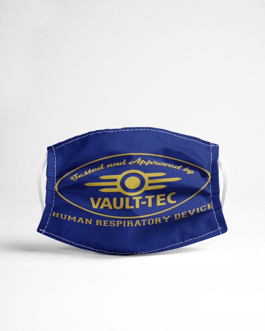 Tested and approved by vault-tec face mask