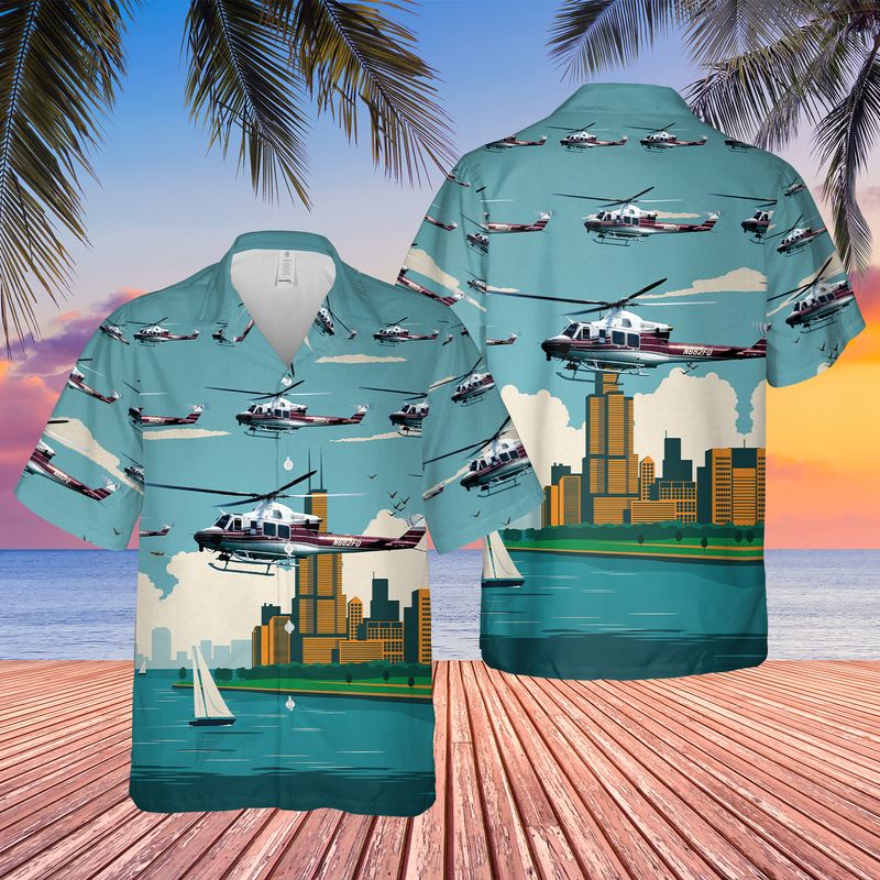 Chicago fire department bell 412ep hawaiian shirt – LIMITED EDITION