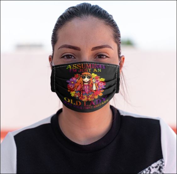 Assuming im just an old lady was your first mistake anti pollution face mask