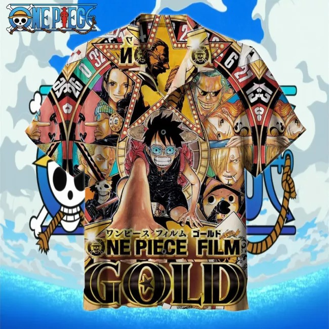 One Piece Commemorative Hawaiian Shirt