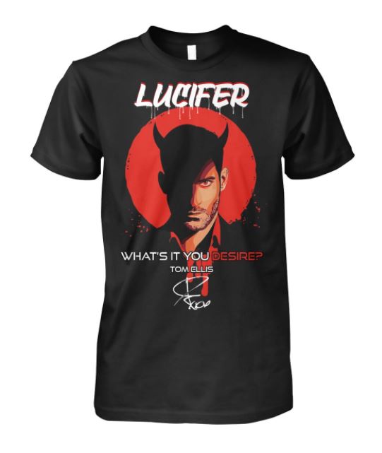 Lucifer desire signature t shirt, hoodie, tank top